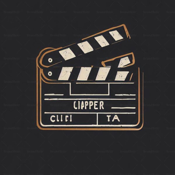 Klappern von Filmklappen im Vintage